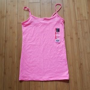 Pink workout tank